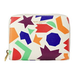 Saint Laurent Bi fold Wallet Matisse White